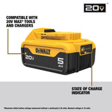 DeWalt 20V MAX DCB235-4 Lithium-Ion 2Ah & 5Ah Battery Pack 4 pc