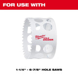 Milwaukee    Steel 4.76 in. L Arbor