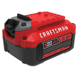 CRAFTSMAN V20 CMCB205 5 Ah Lithium-Ion Battery 1 pc