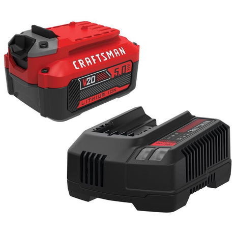 Craftsman V20 CMCB205-CK 5 Ah Lithium-Ion Battery and Charger Starter Kit