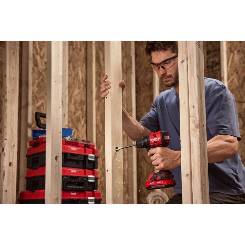 Craftsman V20 RP 1/2 in. Brushless Cordless Drill/Driver Kit (Battery & Charger)