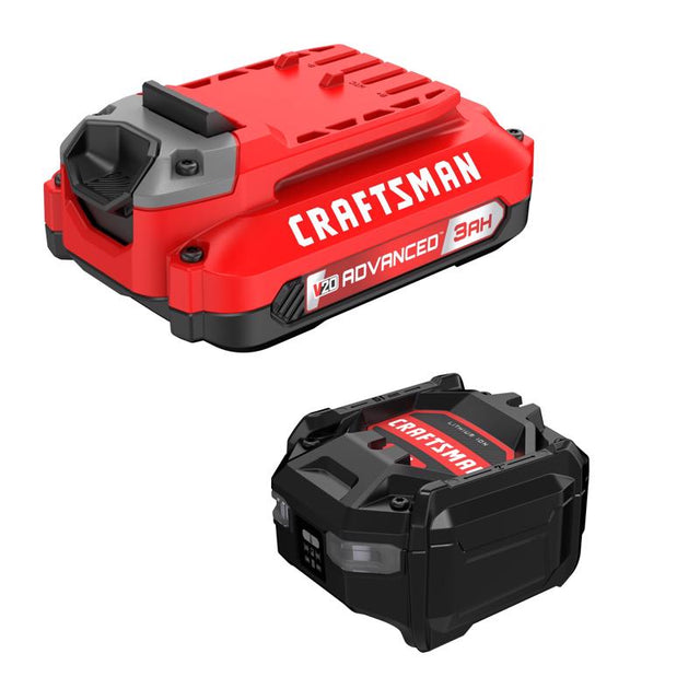 Craftsman V20 Advanced CMCB2103-CK 3 Ah Lithium-Ion Battery and Charger Starter Kit