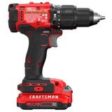 CRAFTSMAN V20 1/2 in. Brushed Cordless Hammer Drill Kit (Battery & Charger)