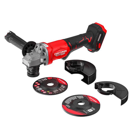 CRAFTSMAN V20 BRUSHLESS RP Cordless 4-1/2 in. Angle Grinder