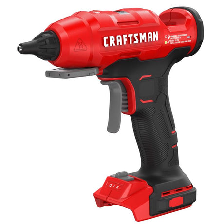 CRAFTSMAN V20 20 W Dual Temperature Cordless Glue Gun 20 V