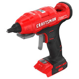 CRAFTSMAN V20 20 W Dual Temperature Cordless Glue Gun 20 V