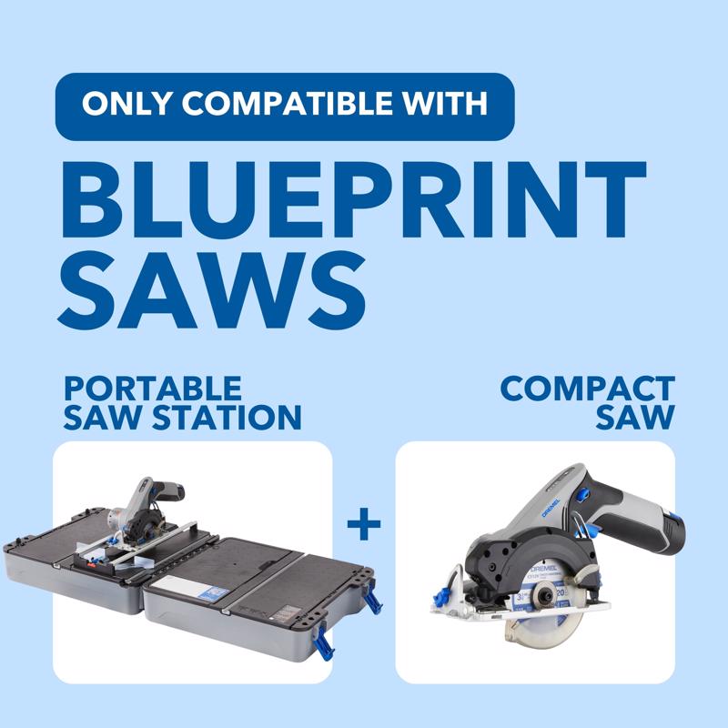 Dremel Blueprint 3-3/8 in. D X 15 mm Circular Saw Blade 20 teeth