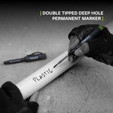 TRACER 6 in. L Deep Hole Deep Hole Marker Black 3 pc
