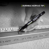 Tracer 6 in. L Permanent Marker Black 1 pc