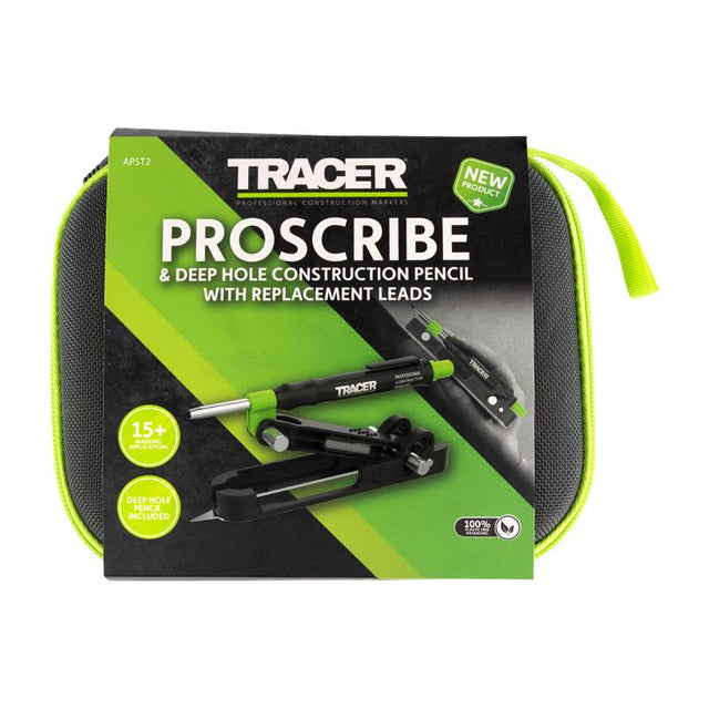 Tracer ProScribe 6.5 in. L X 0.11 in. D Aluminum/Plastic Kit with Deep Hole Pencil & Lead Refills Co