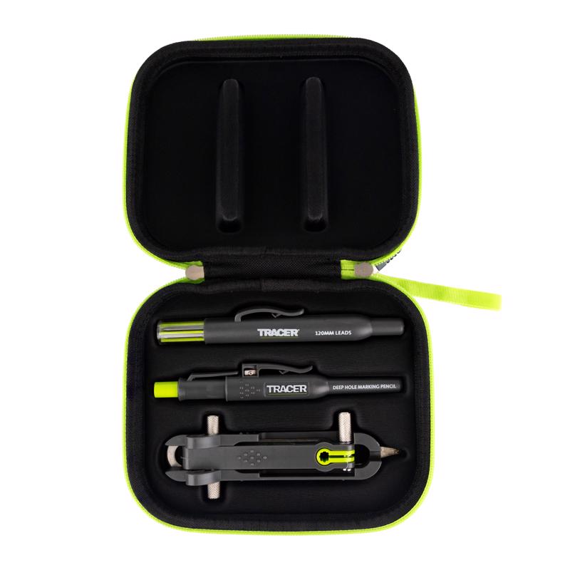 Tracer ProScribe 6.5 in. L X 0.11 in. D Aluminum/Plastic Kit with Deep Hole Pencil & Lead Refills Co