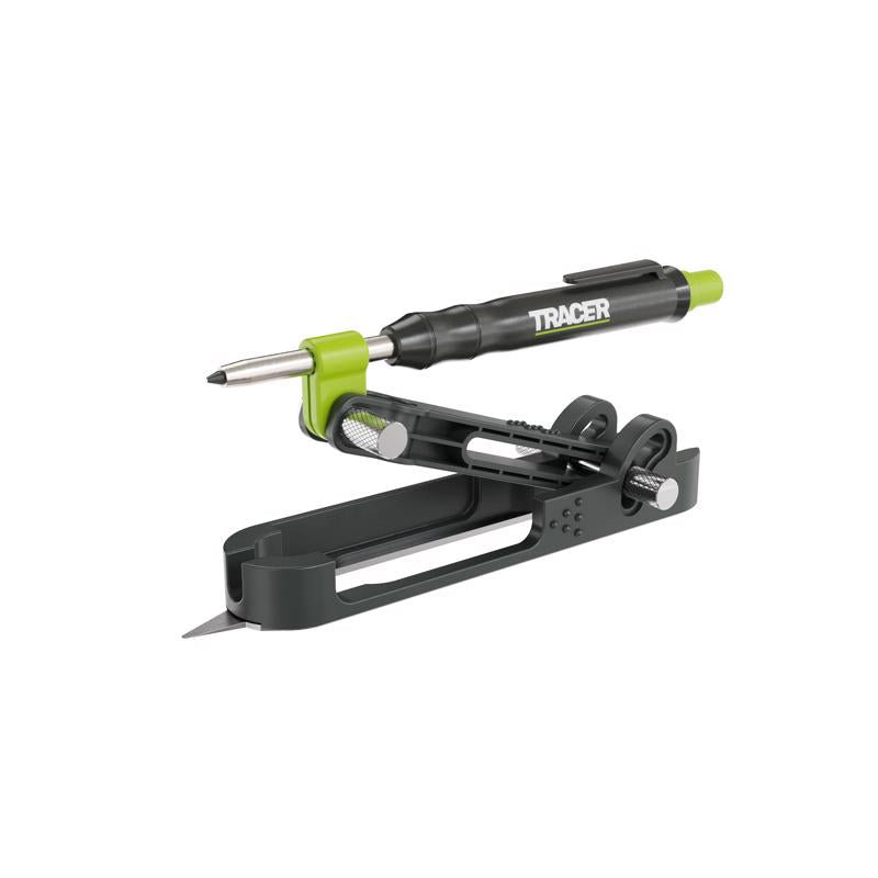 Tracer ProScribe 6.5 in. L X 0.11 in. D Aluminum/Plastic Kit with Deep Hole Pencil & Lead Refills Co