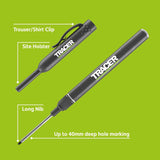 Tracer 8 in. L Long Nib Deep Hole Marker Black 2 pc