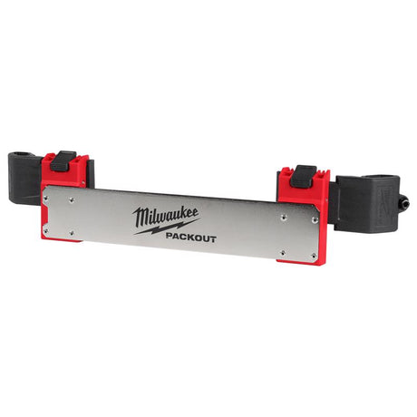 Milwaukee Packout 11.5 in. W X 3.5 in. H X 1.3 in. D Belt Clip Rack Plastic Gray/Red