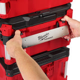 Milwaukee Packout 11.5 in. W X 3.5 in. H X 1.3 in. D Belt Clip Rack Plastic Gray/Red