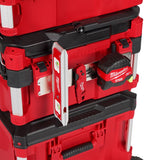 Milwaukee Packout 11.5 in. W X 3.5 in. H X 1.3 in. D Belt Clip Rack Plastic Gray/Red