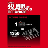 Milwaukee Fuel 1 gal Cordless Backpack Vacuum