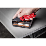 Milwaukee 6 in. Flip Folding Utility Knife Red 3 pc