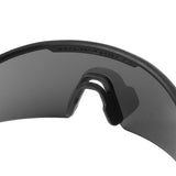 Milwaukee Wrap Around Safety Glasses Black Lens Black Frame 1 pair