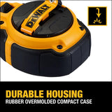DeWalt Red Bi-Material Chalk Line Reel Kit Bold Braided Line