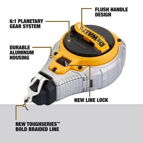 DeWalt Toughseries Chalk Line Reel