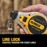 DeWalt Toughseries Red Chalk Line Reel Kit Bold Braided Line