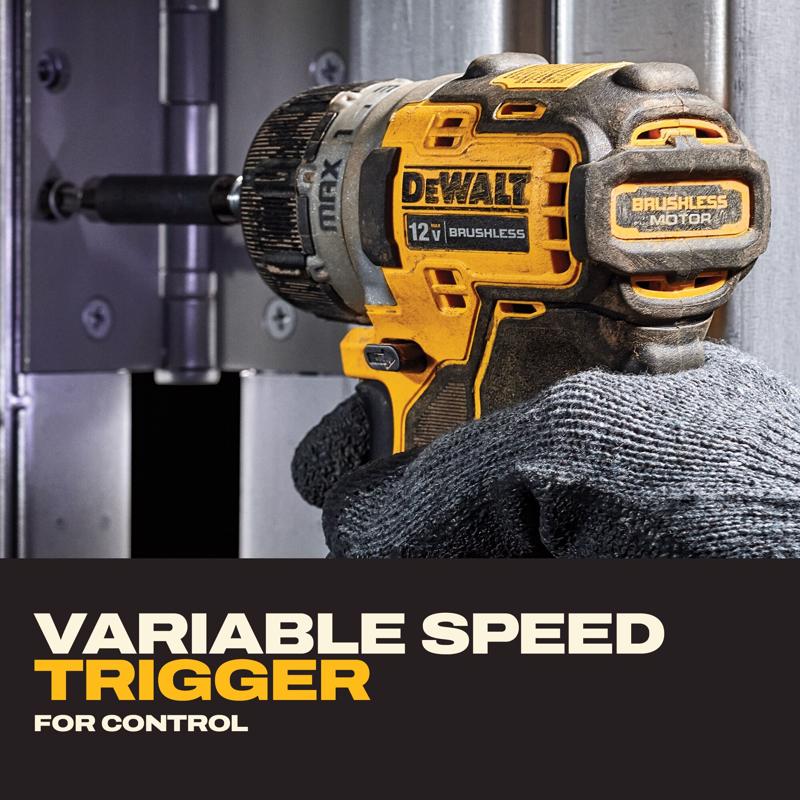 DeWalt 12V MAX Extreme Brushless Cordless Powered Screwdriver Kit (Battery & Charger)