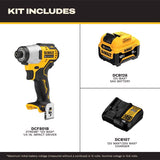 DeWalt 12V MAX XTREME 1/4 in. Cordless Brushless 3-Speed Impact Driver Kit (Battery & Charger)