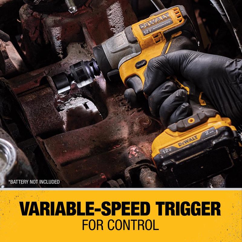 DeWalt 12V MAX Extreme 3/8 in. Cordless Brushless Compact Impact Wrench Tool Only