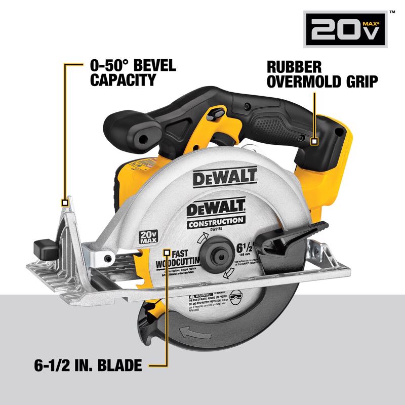 DeWalt 20V MAX Cordless Brushed 5 Tool Combo Kit