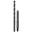 Milwaukee High Carbon Steel Metric Straight Plug Tap and Drill Bit Set 2 pc