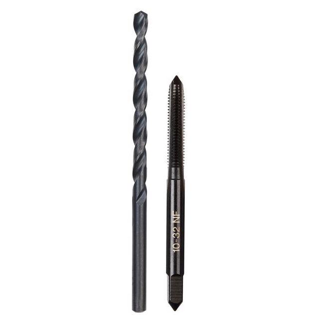 Milwaukee High Speed Steel SAE NF Plug Tap and Drill Bit Set 2 pc