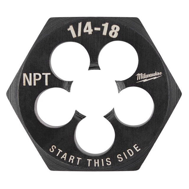 Milwaukee High Carbon Steel SAE Hexagon Die 1 pc