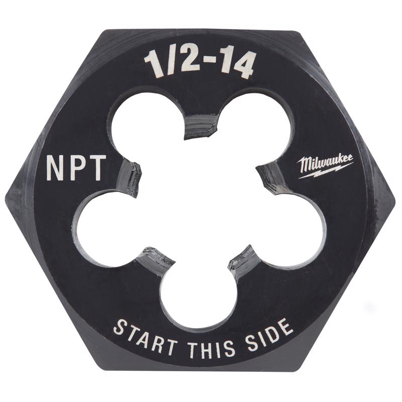 Milwaukee High Carbon Steel SAE Hex Hexagon Die 1 pc