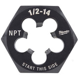 Milwaukee High Carbon Steel SAE Hex Hexagon Die 1 pc