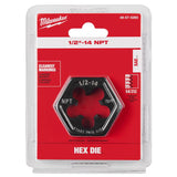 Milwaukee High Carbon Steel SAE Hex Hexagon Die 1 pc
