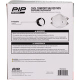 PIP Pro Safety N95 Disposable Particulate Respirator Valved White 10 pk