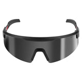 Milwaukee Wrap Around Safety Glasses Silver Mirror Lens Black Frame 1 pair
