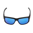 Milwaukee Full Frame Safety Glasses Blue Mirror Lens Black Frame 1 pair