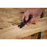 Milwaukee 4.33 in. Sliding Compact Utility Knife Red 1 pc