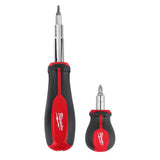 Milwaukee Multi-Bit 11-in-1 Screwdriver 9.8 in. 2 pc
