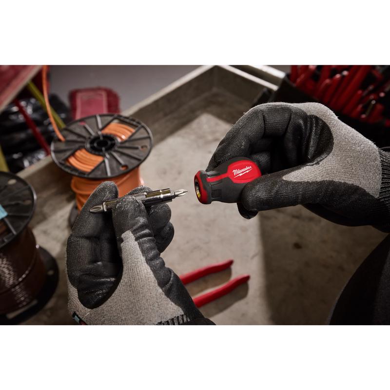 Milwaukee Multi-Bit 11-in-1 Screwdriver 9.8 in. 2 pc