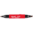 Milwaukee Black Fine and Chisel Tips Jobsite Marker 1 pk