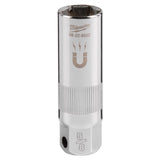 Milwaukee 5/8 in. X 3/8 in. drive SAE 6 Point Spark Plug Socket 1 pc