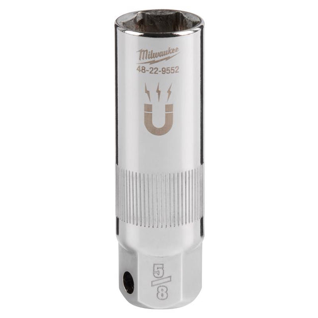 Milwaukee 5/8 in. X 3/8 in. drive SAE 6 Point Spark Plug Socket 1 pc