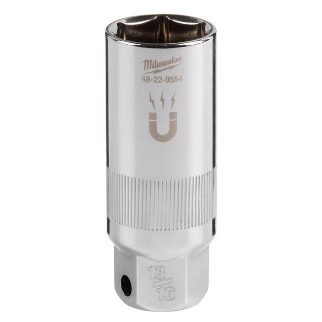 Milwaukee 13/16 in. X 3/8 in. drive SAE 6 Point Spark Plug Socket 1 pc