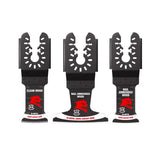 Diablo Demo Demon Bi-Metal Oscillating Blade Set 3 pc