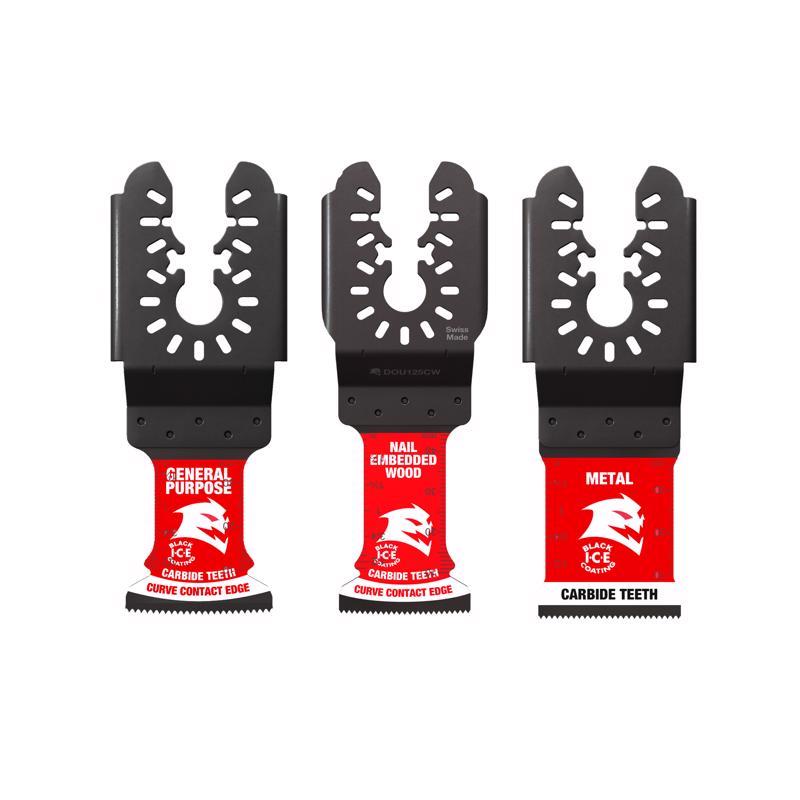 Diablo AMPed Oscillating Blade Set 3 pc