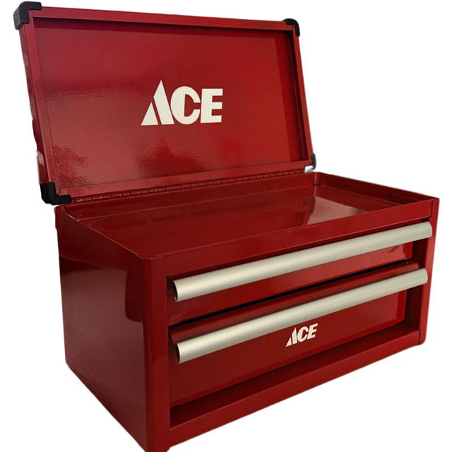 Ace 11 in. Mini Tool Box Red