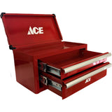 Ace 11 in. Mini Tool Box Red